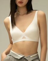 Wire Free Bra Brassieres Push Up Bralette Sexy Seamless Bras For Women Female Lingerie Woman Silky Underwear Intimate Sleepwear