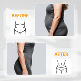 New Adjustable Waist Trainer for Women Double Belts Neoprene Corset with Zipper Workout Cincher for Tummy Control & Back Support