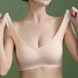 Bras for Women Seamless Wireless Ultra Thin Bra Breathable Sleep Summer Bralette Sports Bra Vest Underwear top Plus Size