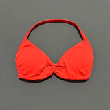 HISTELLO Impact Strappy Bra Women Seamless Gym Underwear High Support Halter Sexy Sports Clothing Push-up Yoga Workout Tank Top