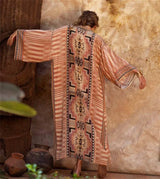 2026 Women Swimsuit Beach Cover Up Dress Sleeve Kaftan Beach Tunic Long Pareos Bikinis Cover Ups Summer Robe Plage Beachwear