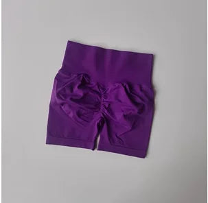 Peach Hip Lifting Sports Shorts Women High Waist and Waist Tightening Slimming Running Hip Speed Drying Three Point Tight Pants