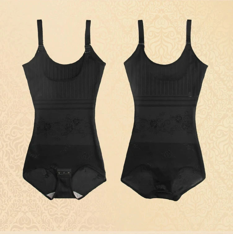 Body Shaper Women Waist Trainer Slimming Tummy Control Underwear Flat Belly Corset Bodysuit Shapewear Cincher Firm Underbust