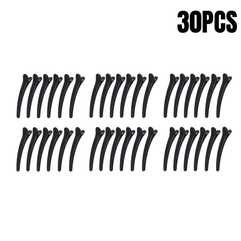 10/20/30Pcs/Set Plastic Hair Clips Hairpin Accessories Plus Size 8CM Fish Beak Clip Hair and Duck Beak Clip Hairpin Hair Tools