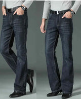 Men's Flared Jeans Loose Men Big-Leg Jeans Men Flared Pants Boot Cut Leg Designer Classic Jeans Multiple Styles Size 28-40