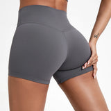 Hearuisavy Summer Running Sports Shorts Women Buttock Lift Leggings Women Cycling Slim Fit Workout Shorts High Waist Yoga Shorts