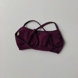 Seamless Women's Yoga Sports Bra Racer Back Nylon Breathable Running Gym Top Underwire Sexy Underwear Fitness Gym Bra Top
