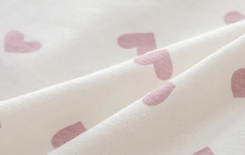 5Pcs Cute Love Cotton Panties For Women Underwear Print Panty Girls Briefs Breathable Soft Underpants Female Sexy Lingerie