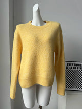 Hirsionsan Basic O Neck Basic Sleeve Sweater Women 2025 Oversized Short Knitted Wool Pullover Female Casual Thick Warm Soft Tops