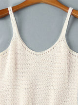 Sexy Crochet Halter V Neck Chic Ruffle Knit Beach Mini Dress 2026 Women Comfy Swimsuit Cover Up Seaside Holiday Club Dresses K58