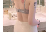 MOYISU French Romantic Lace Comfortable Breathable セクシー Tushy Slim Bra Collection Pure Desire Girls Push Beautiful Underwear SET