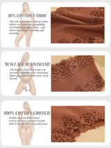 7PCS/Set Women Sexy Lace Panties Cotton Seamless Brazilian Panties Female Sexy Low Rise Soft Underwear G-String Lingerie S-XL