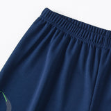 2 Pcs Men's Mesh Breathable Quick-drying Sports Suit Loose Plus Size Running Fitness Mountaineering Casual Short-sleeved Shorts