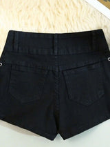 Shorts Women Skinny Creativity Lace-up Popular Streetwear Daily Personality Students Holiday Fashion Sexy American Retro Leisure