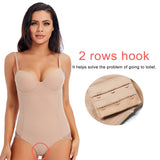 Bodysuit Women Shapewear Body Shaper With Cup Compression Bodies Belly Sheath Waist Trainer Reductive Slimming Underwear
