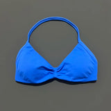 HISTELLO Impact Strappy Bra Women Seamless Gym Underwear High Support Halter Sexy Sports Clothing Push-up Yoga Workout Tank Top