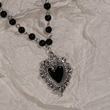 Y2K Sweet Cool Girl Personalized Creative Cross Love Pendant Necklace, Suitable for Daily Wearing
