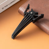 1/2 Pcs Trendy Black Acrylic Curling Roots Hair Clips Natural Traceless High Skull Top Fluffy Hairpin Hair Comb Accessories Set