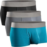Men Modal Boxer Briefs Big Pouch Underwear Extra Large Bulge Enhancing Breathable Cooling Lightweight Mens Boxers Shorts Panties