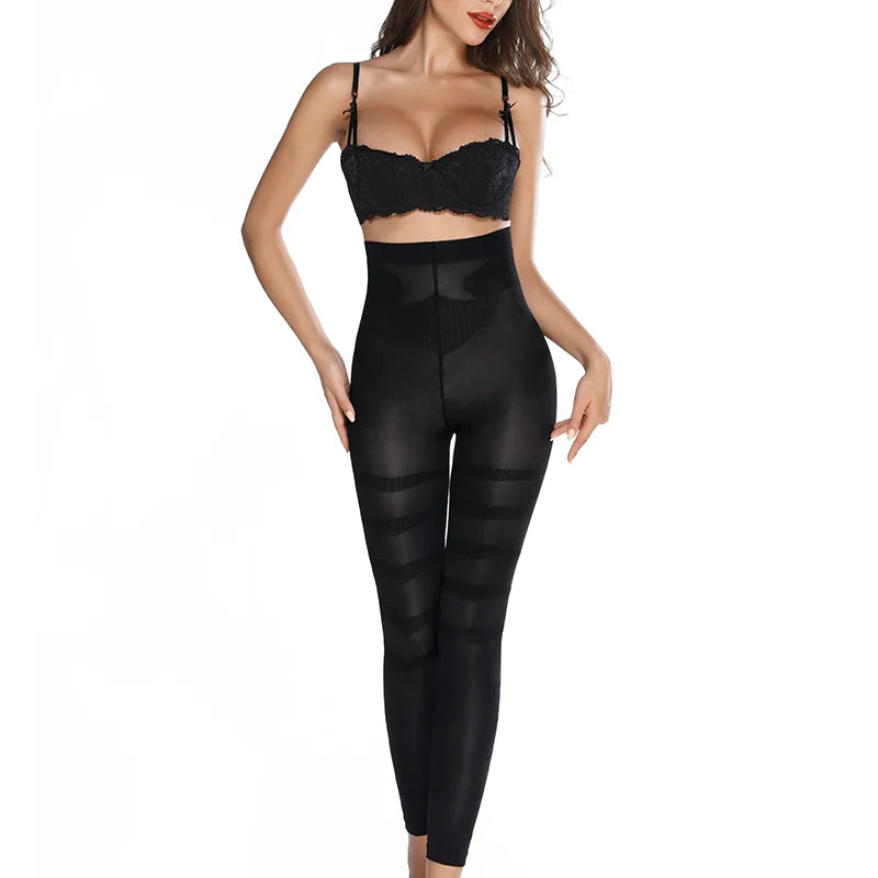 Shapewear Anti Cellulite Compression Leggings Leg Slimming Body Shaper High Waist Tummy Control Panties Thigh Sculpting Slimmer
