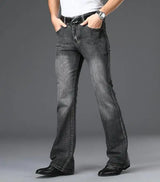 Men's Flared Jeans Loose Men Big-Leg Jeans Men Flared Pants Boot Cut Leg Designer Classic Jeans Multiple Styles Size 28-40