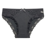 5 PCS/SET New Arrival Low Rise Ladies Sexy Lace Panty Underpants Panties For Women Lingerie Cotton Briefs