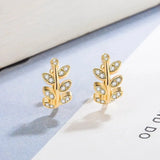 EVISPOL 1Pc Hot Sale Cute Metal Leaf Earcuff Clips On Earring for Women Fake Piercing Cartilage Earrings Ear Ring Without Hole