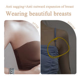FINETOO Front Closure Sexy Push Up Bra Women Invisible Bras Underwear Lingerie For Female Brassiere Strapless Seamless Bralette