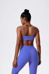 New Summer Women's Push-Up Sports Bra Breathable Soft Yoga Workout Top Backless Fitness Crop Gym Underwear Woman’s Crop Top
