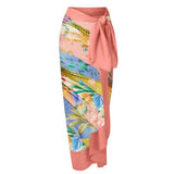 2026 New Sexy Print Retro Swimwear Beach Dress Cover Up Long Skirts Skirt Party Outfits Swimsuit Beachwear