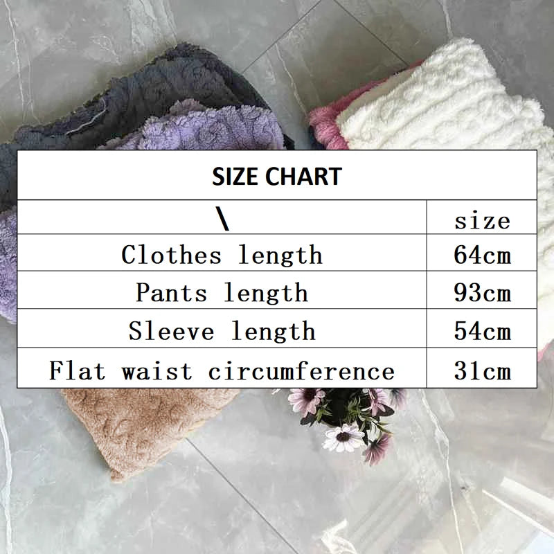 Women's Thickened Warm Sleepwear coral velvet homewear Fluffy O-neck leisure pajamas Striped Large Size Adapted Winter Sleepwear