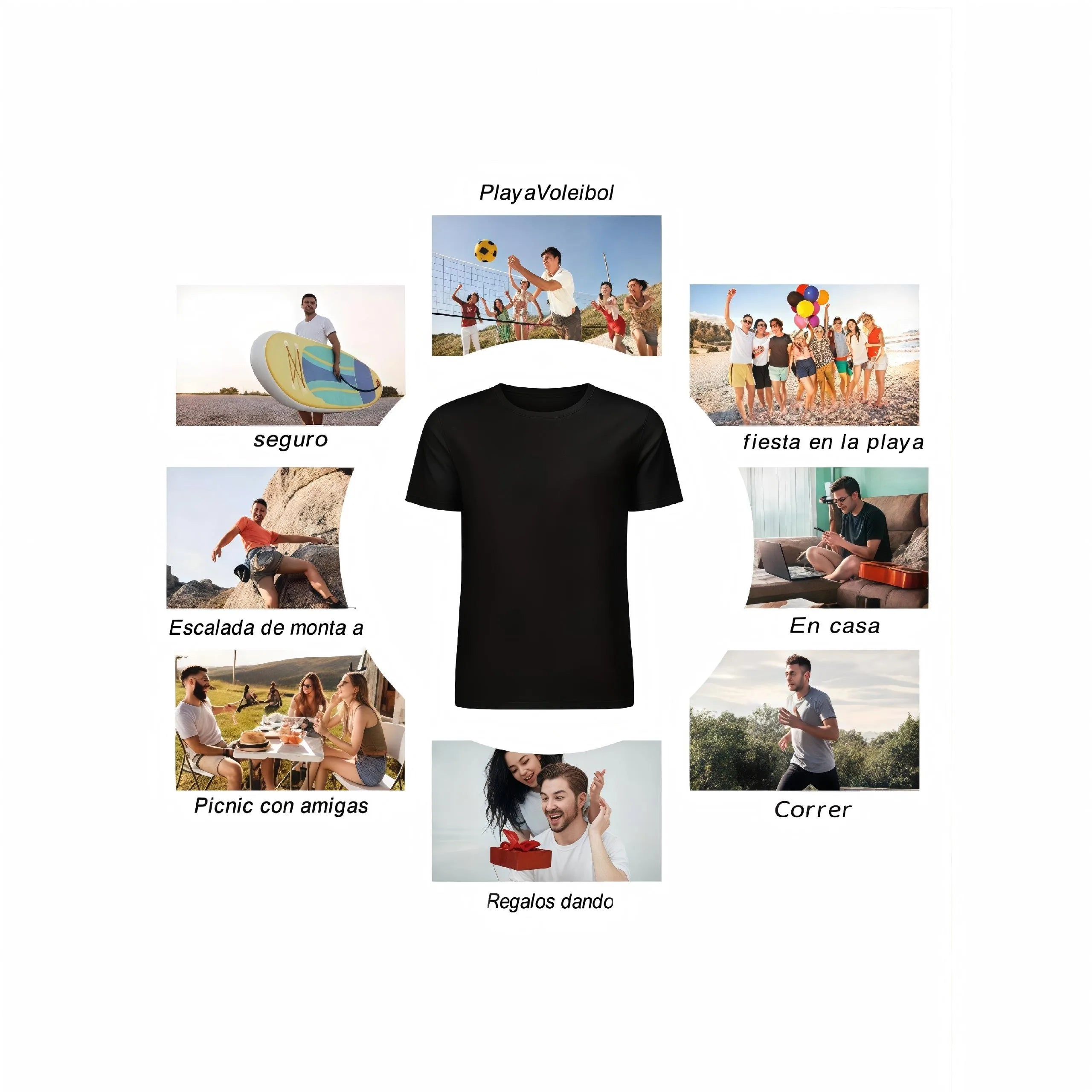 Hose Bee Lion Mens T Shirts Cotton Short Sleeve T-Shirt Crew Neck Tees Casual Shirt