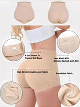 Women Slimming Body Shaper Shapewear Fajas Butt Lifter Control Panty Underwear Shorts Colombianas Tummy Girdle Waist Trainer