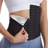 Women Abdomen Reducer Shapewear Workout Sauna Suits Fitness Sweat Waist Trimmer Belt Shaper Fat Burning Belly Slimming Corsets