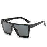 Fashionable Oversized Connected Fashion Glasses Women Unisex Sun Protection Sun Glasses, Outdoor Glasses