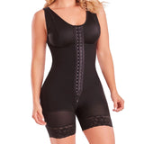 Full Body Shaper High Compression Shapewear Girdle With Brooches Bust For Postpartum Slimming Sheath Belly Fajas Colombianas