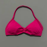 HISTELLO Impact Strappy Bra Women Seamless Gym Underwear High Support Halter Sexy Sports Clothing Push-up Yoga Workout Tank Top