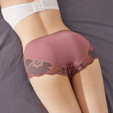 New Sexy Women Underwear High Quality Luxury Lace Ladies Panties Seamless Mid-Rise Female Briefs Lingerie Intimates