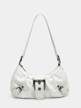 2024 spring hot selling Maillard style retro style small bag spicy girl Y2K wasteland style vintage leather shoulder armpit bag