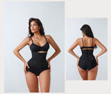 New Adjustable Waist Trainer for Women Double Belts Neoprene Corset with Zipper Workout Cincher for Tummy Control & Back Support