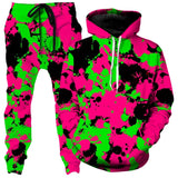 Colorful Abstract Mandala 3D Print Hoodies Pants Set Men's Sweatshirts Sweatpants Two Piece Suits Outdoor Tracksuit Man Clothing