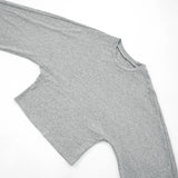 Women's Long Sleeve O-Neck Skinny T-Shirt Monochromatic Crop Top Casual Y2K Streetwear Fashion Pullover Summer Outfit