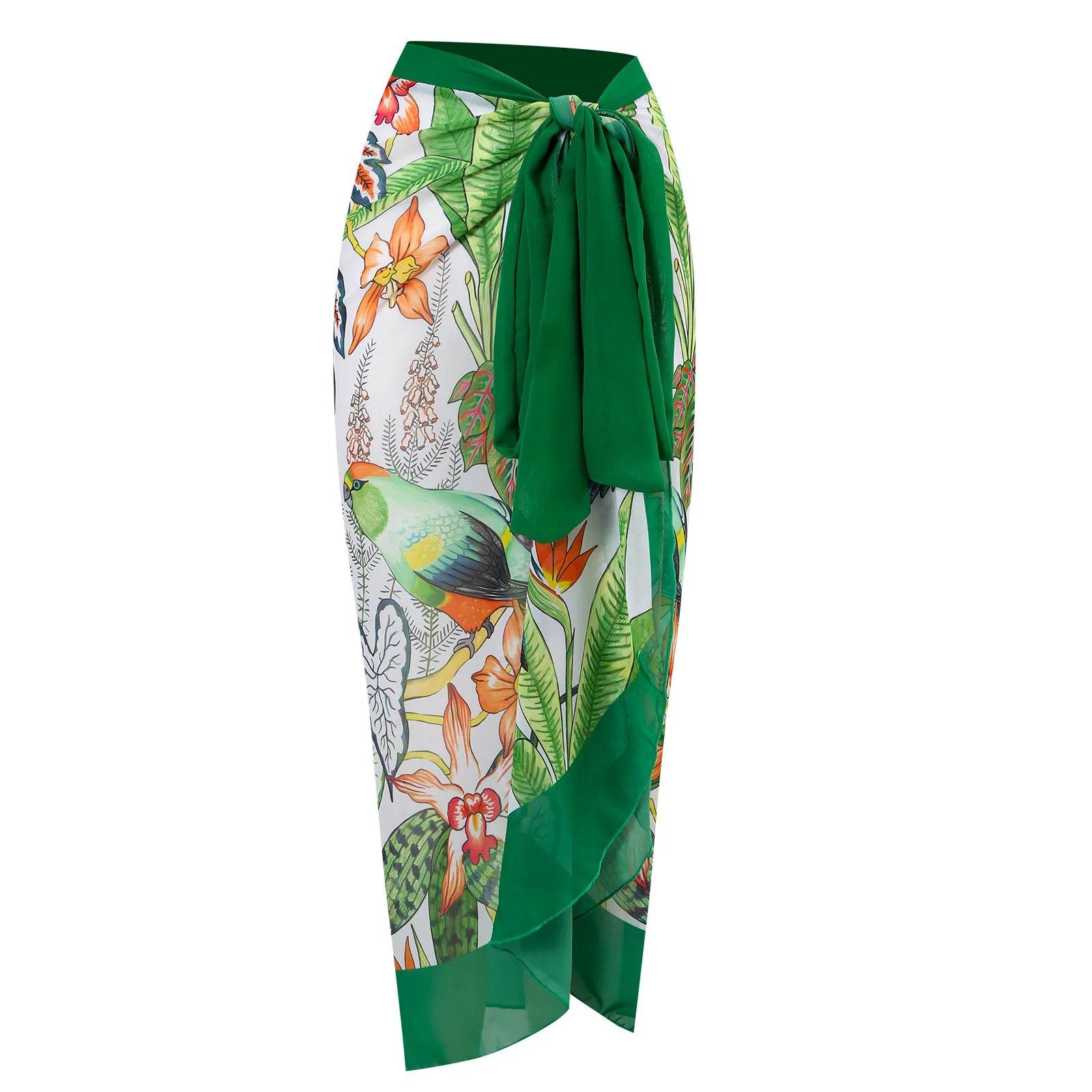 2026 New Sexy Print Retro Swimwear Beach Dress Cover Up Long Skirts Skirt Party Outfits Swimsuit Beachwear