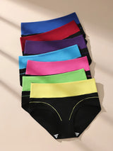 7PCS/Set High Waist Body Shaper Soft Briefs for Women Slimming Breathable Panty Plus Size XS-3XL Lingerie Female Underwear