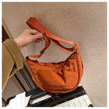 Casual Nylon Hobos Crossbody Bag for Women Designer Shoulder Bags Large Capacity Tote Lady Travel Shopper Bag Female Purses 2025
