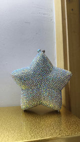 New Rhinestone Clutch Purse Women Elegant Wedding Party Bride Bag Prom Evening Handbag Sparkly Crystal Diamond Birthday Gift
