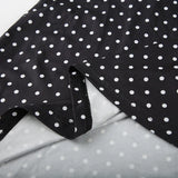 SUCHCUTE Sexy Polka Dot Print Halter Dress For Women Elegant Party Slim Backless Sleeveless Mini Dress Summer Vacation Outfits