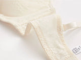 Summer Sexy Lace Embroidery Women Lingerie Set French Thin Cup Push Up Bra Comfort Breathable Underwear Ladies Bra Briefs Set