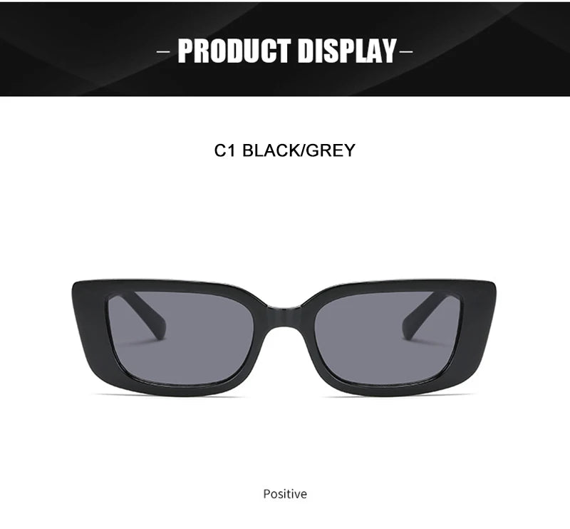 Fashion Cat Eye Sunglasses Luxury V Sun Glasses For Ladies Classic Rectangle Driving Eyewear UV400
