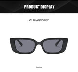 Fashion Cat Eye Sunglasses Luxury V Sun Glasses For Ladies Classic Rectangle Driving Eyewear UV400